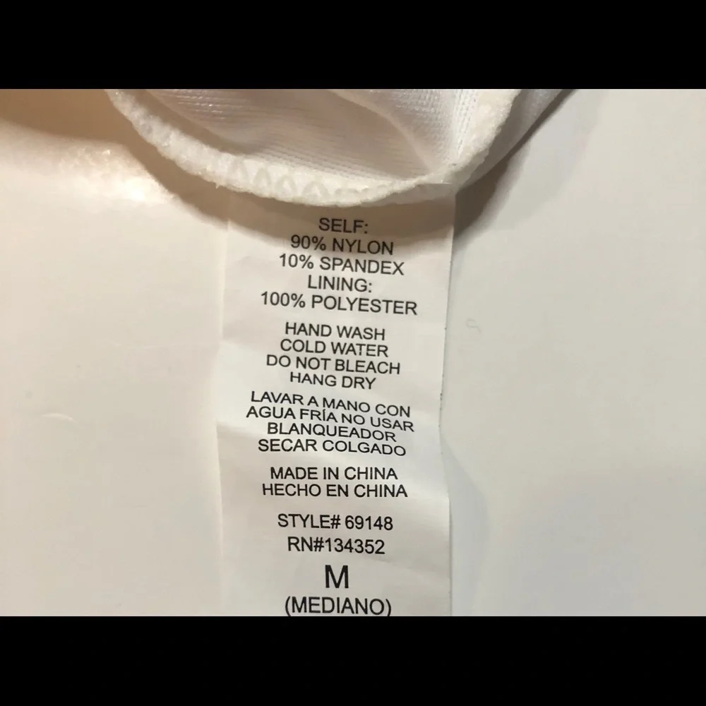 Women’s dress color white bodycon  size medium - Picture 3 of 12